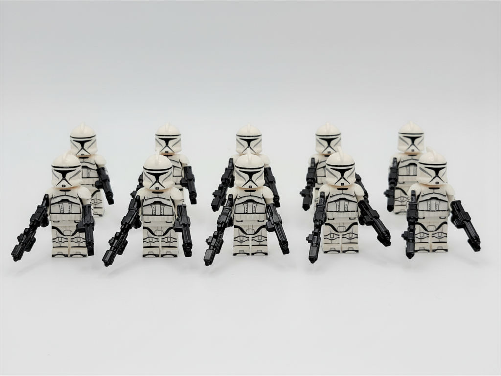 Star Wars Phase 1 Custom Armored Clones Minifigures Set