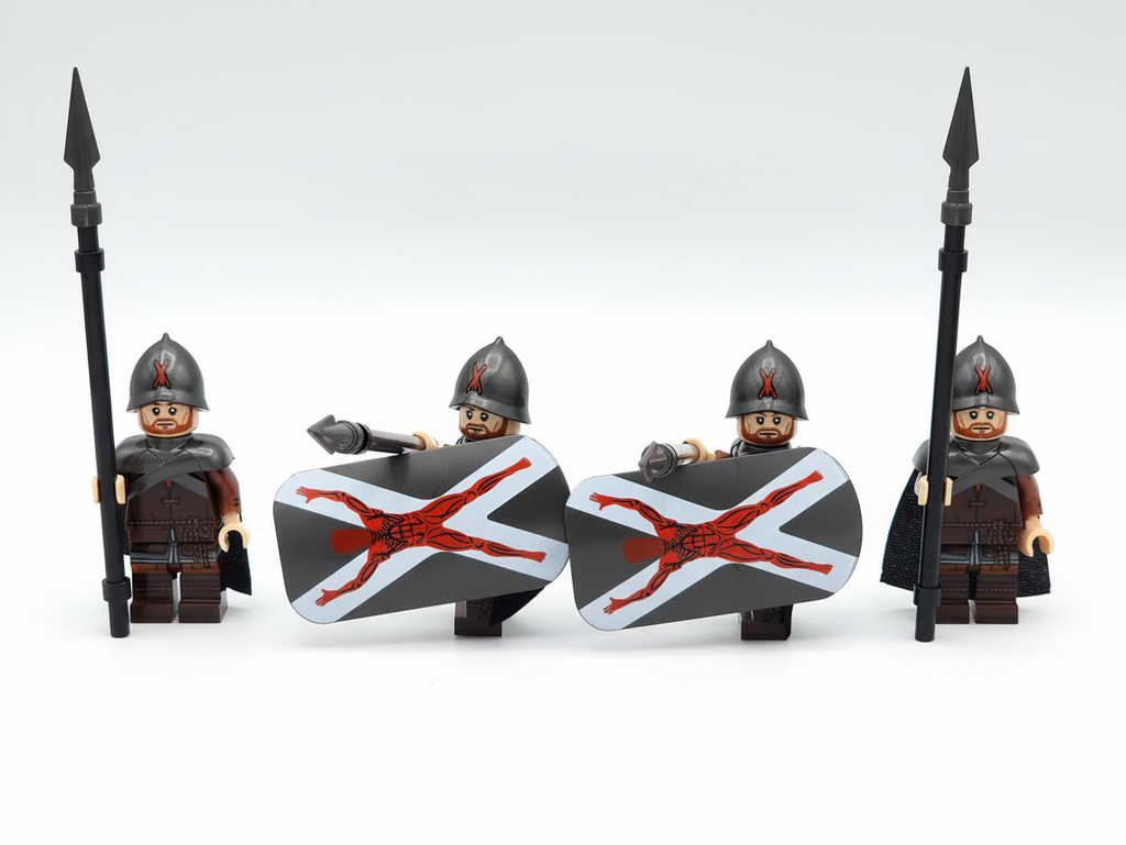 Game of Thrones House Bolton of the Dreadfort Army Custom Minifigures Set
