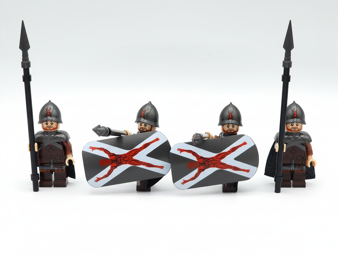 Game of Thrones House Bolton of the Dreadfort Army Custom Minifigures Set