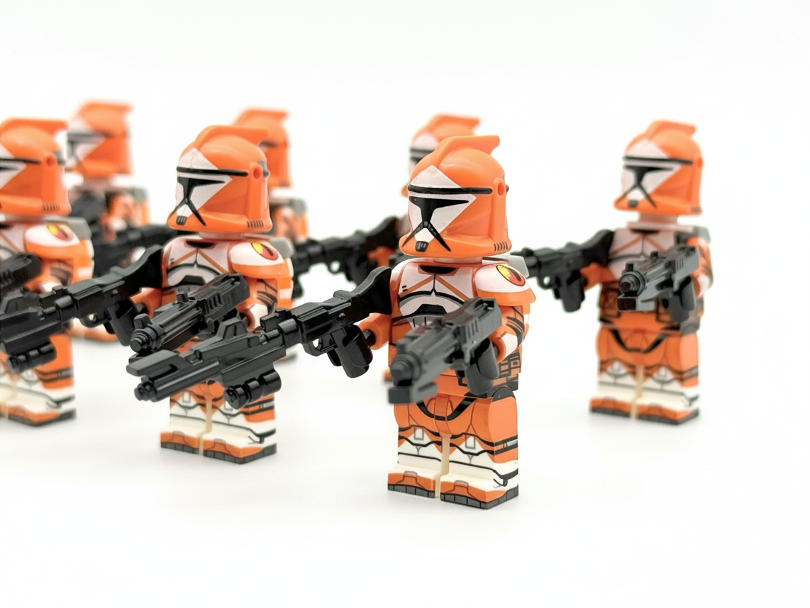Star Wars Phase 1 Bomb Squad Clone Trooper Custom Minifigures