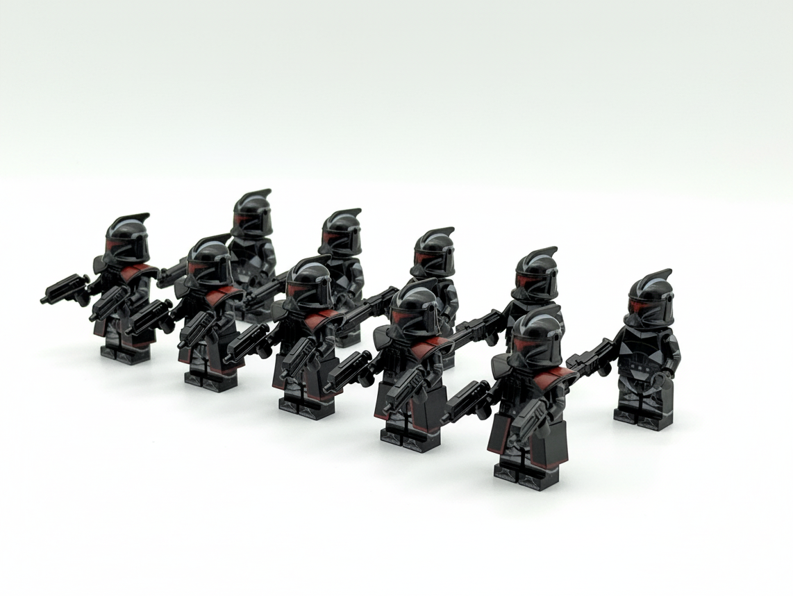 Star Wars Phase 1 Shadow Clone Trooper Custom Minifigures