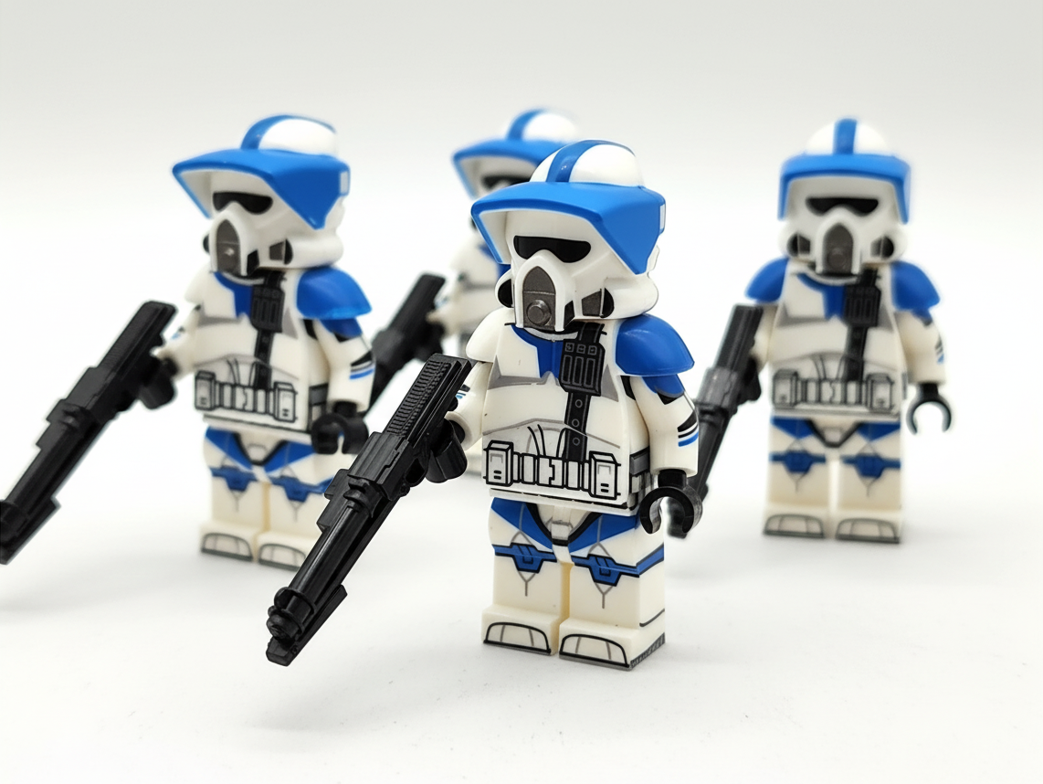 Star Wars 501st ARF Clone Troopers Custom Minifigures XH