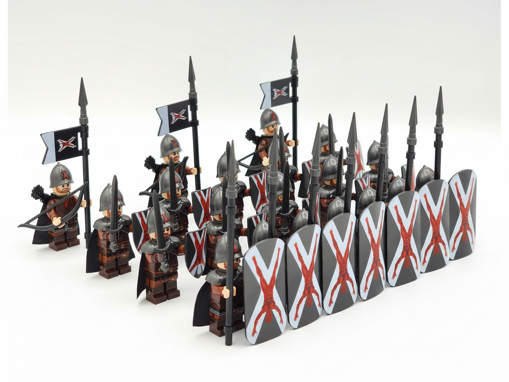 Game of Thrones House Bolton of the Dreadfort Army Custom Minifigures Set