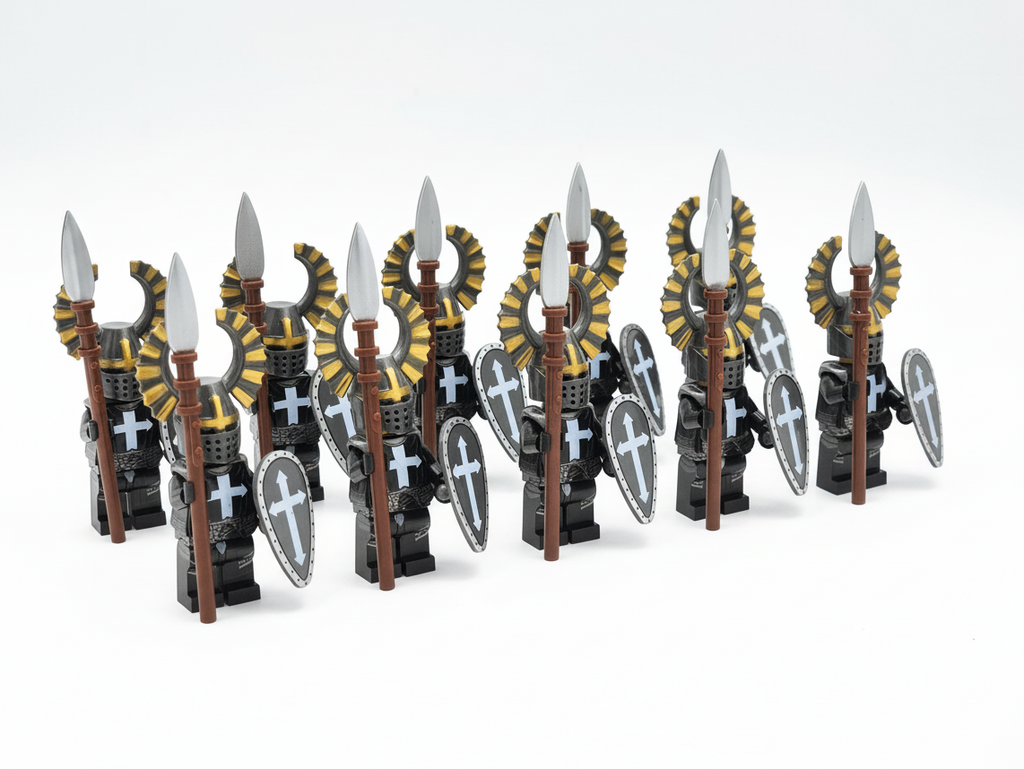 Knights Hospitallers Heavy Spears 10pcs Set XH