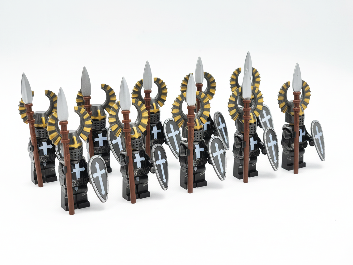 Knights Hospitallers Heavy Spears 10pcs Set XH