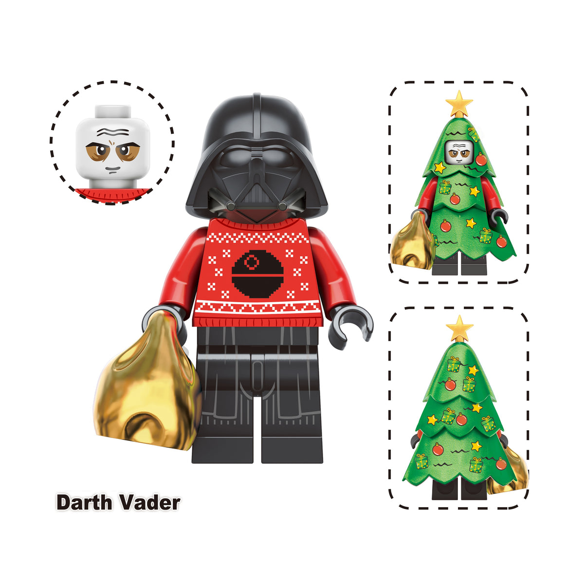 Christmas Theme Holiday Custom Minifigures