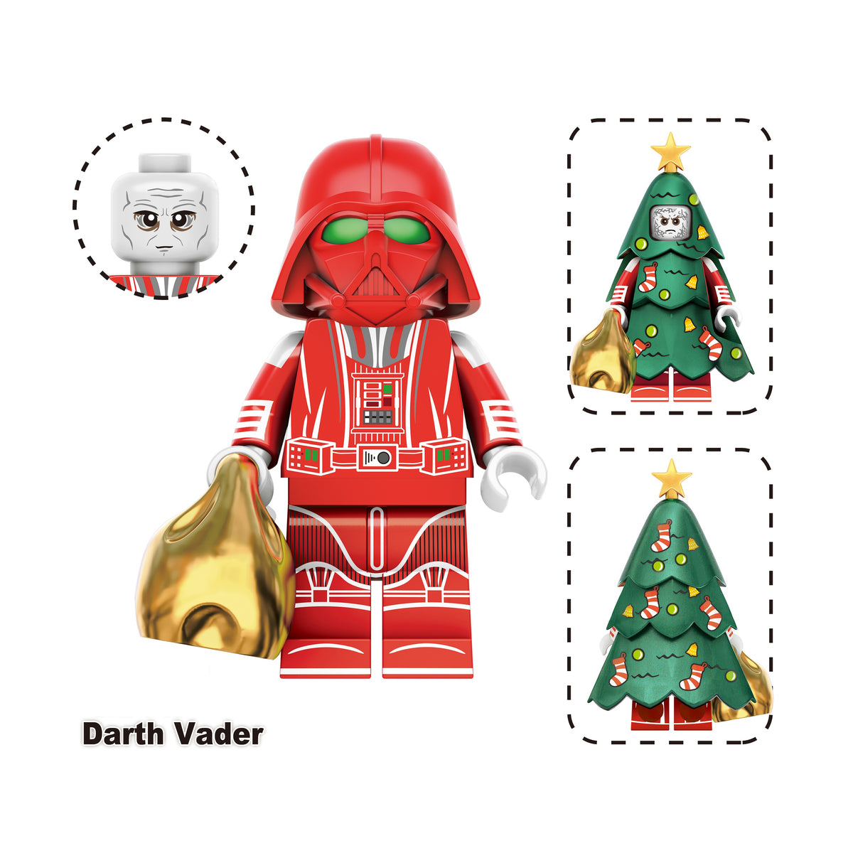 Christmas Theme Holiday Custom Minifigures