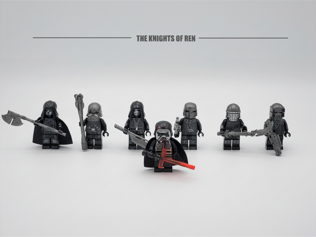 Star Wars The Knights of Ren Kylo Ren 7 Minifigures Set