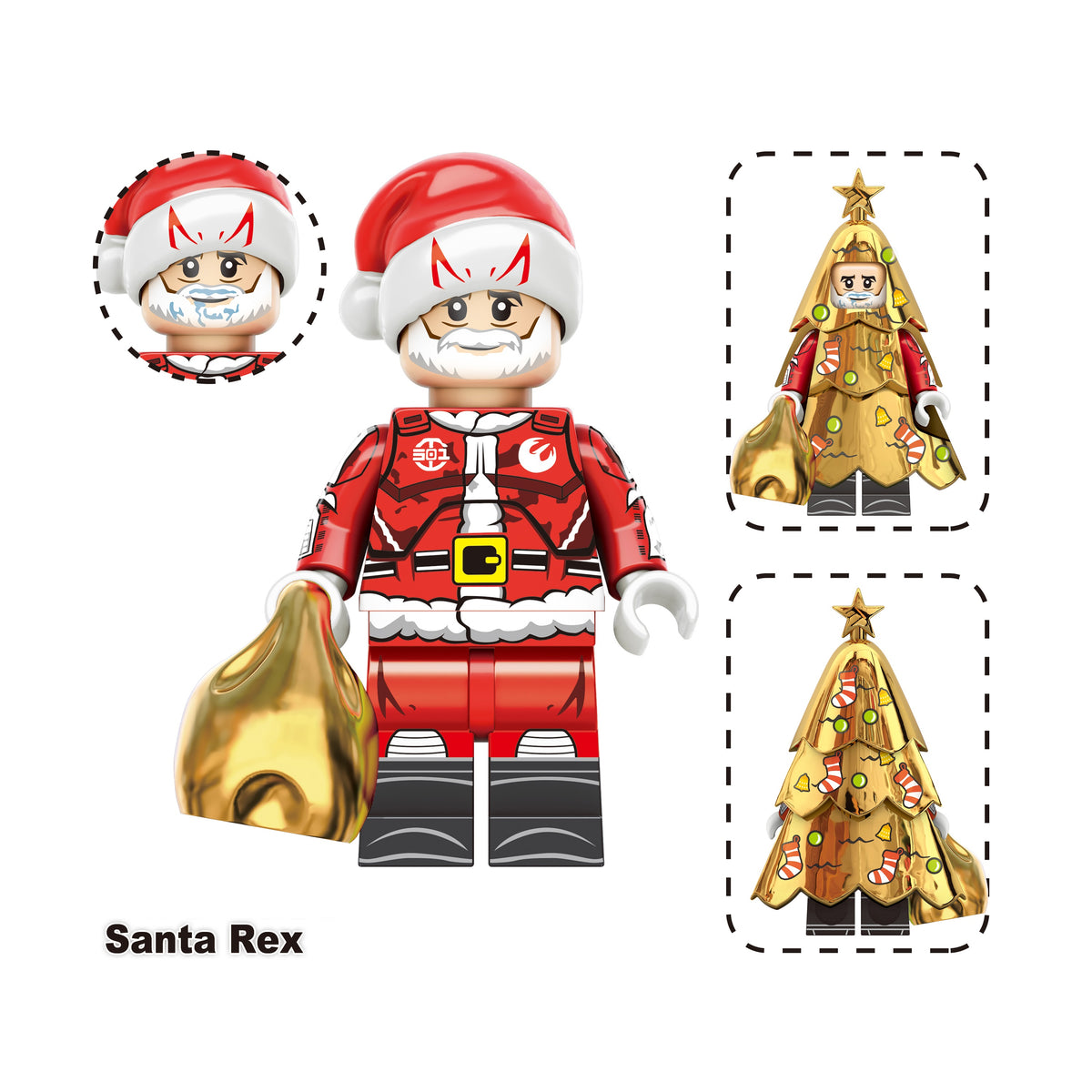 Christmas Theme Holiday Custom Minifigures