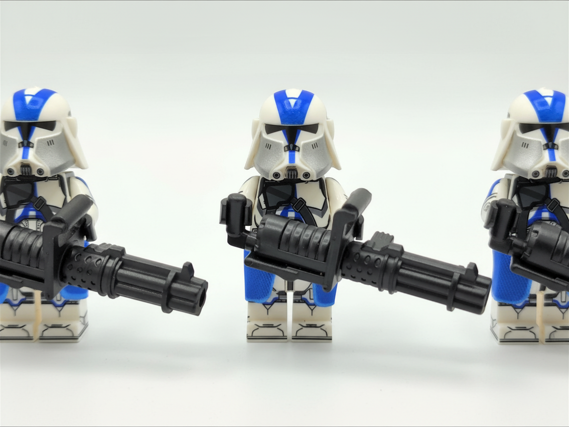 Star Wars 501st Heavy Clone Troopers Custom Minifigures Set