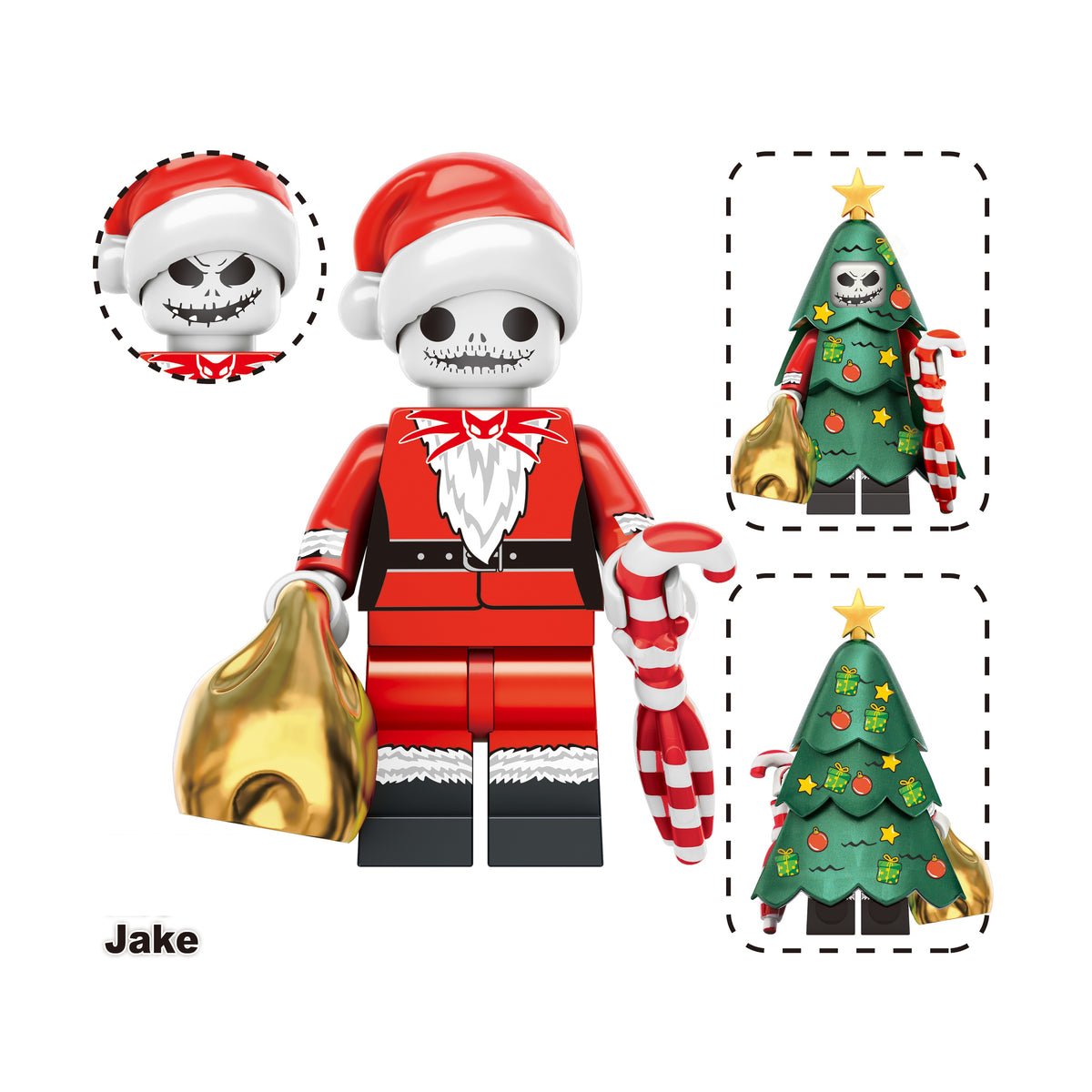 Christmas Theme Holiday Custom Minifigures