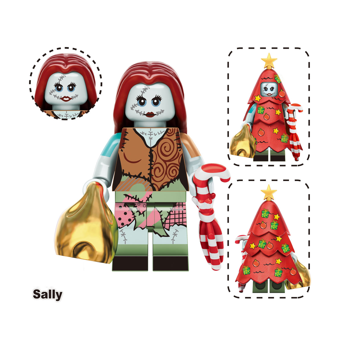 Christmas Theme Holiday Custom Minifigures