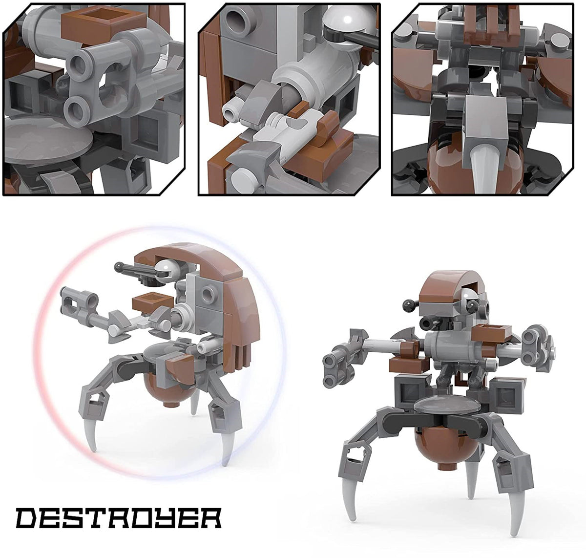Star Wars Droideka x2 Custom MOC