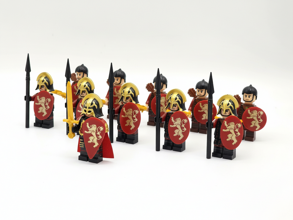 Game of Thrones House Lannister The Golden Army Custom Minifigures Set 11pcs