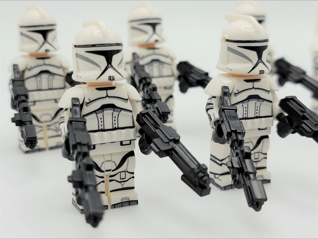 Star Wars Phase 1 Custom Armored Clones Minifigures Set