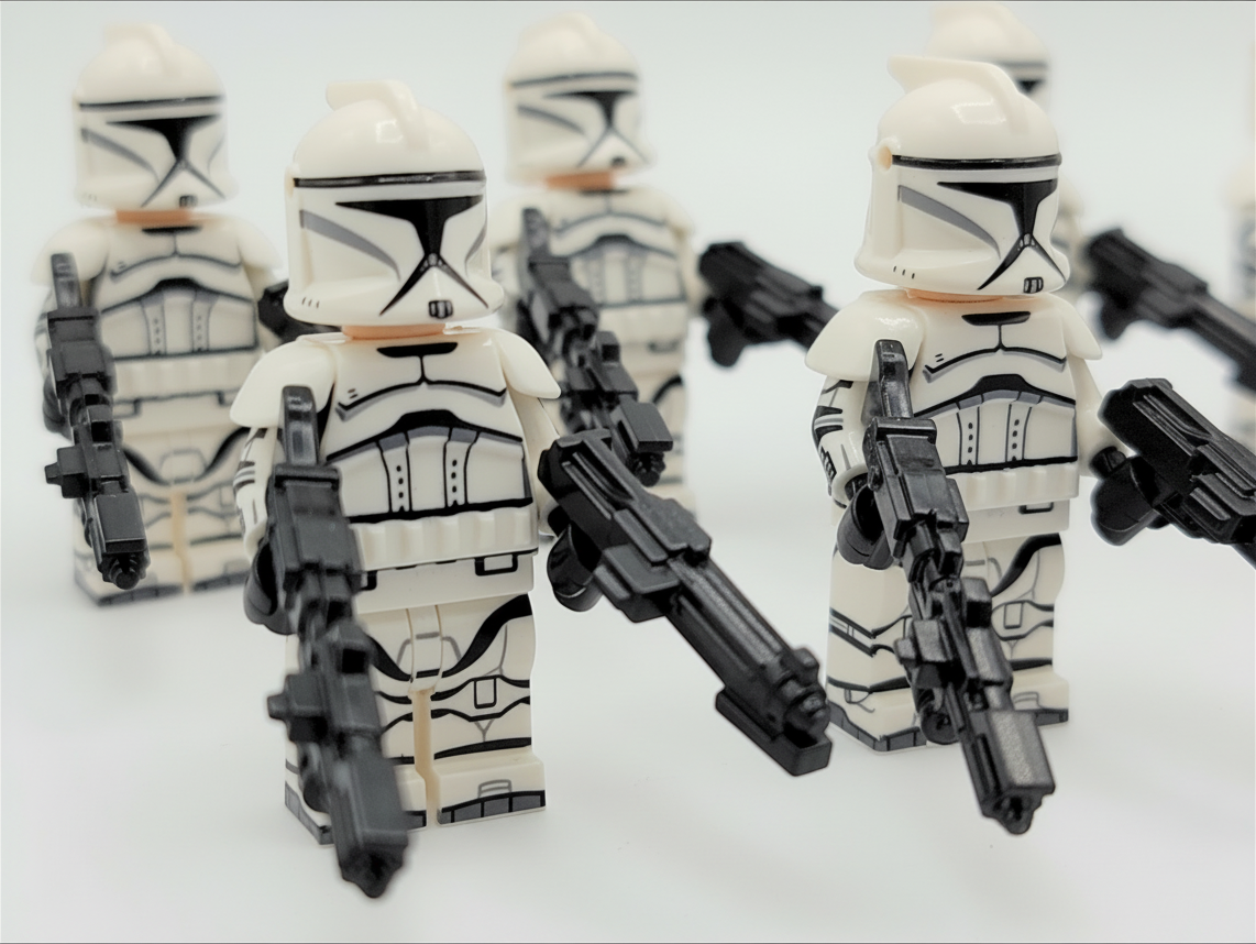 Star Wars Phase 1 Custom Armored Clones Minifigures Set