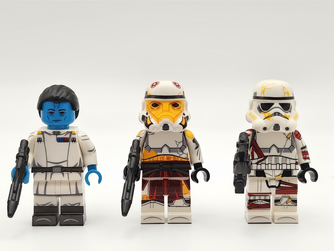 Star Wars Ahsoka TV Series Custom Minifigures Set