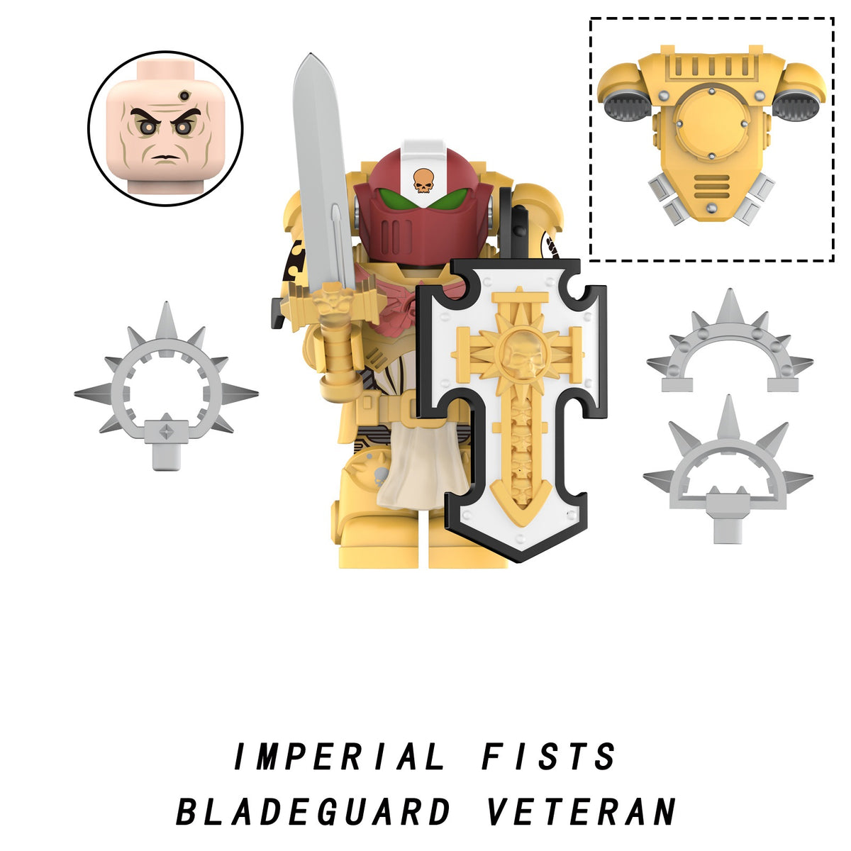 Warhammer 40K Bladeguards Assortment Minifigures Set