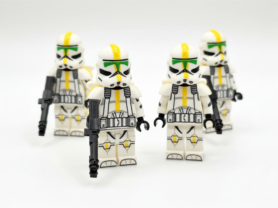 Star Wars 327th Jetpack Clone Troopers Custom Minifigures Set XH