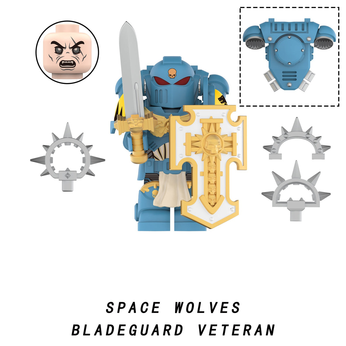 Warhammer 40K Bladeguards Assortment Minifigures Set