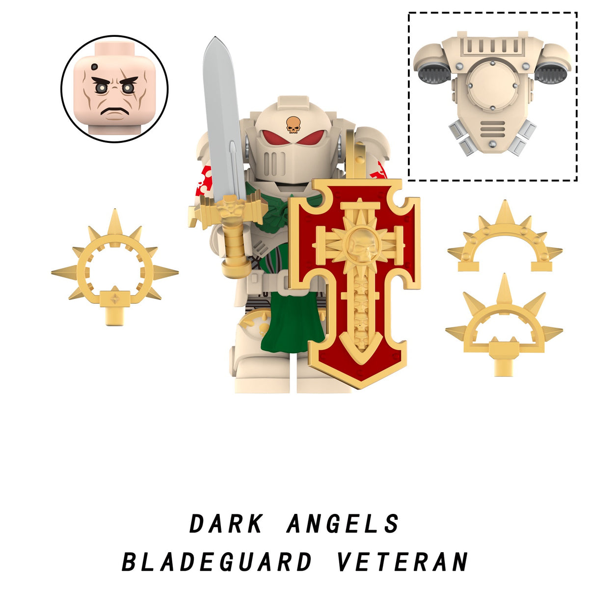 Warhammer 40K Bladeguards Assortment Minifigures Set