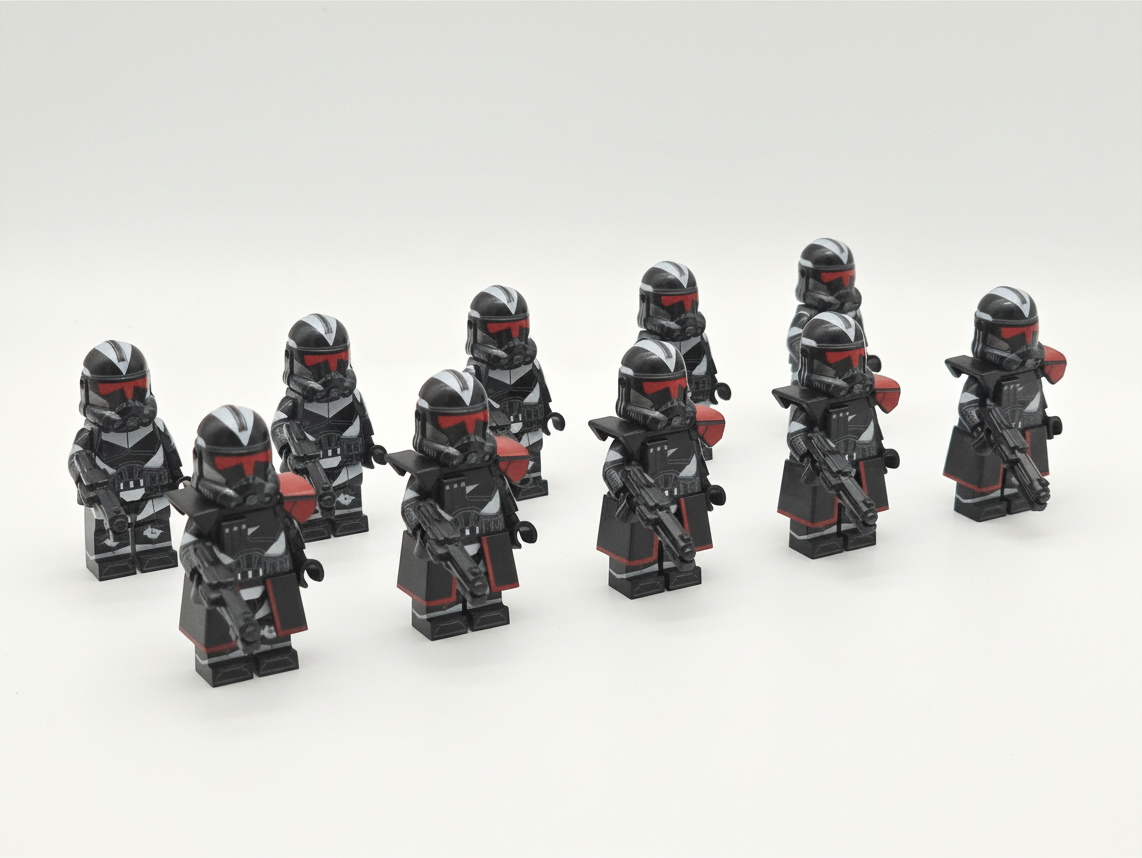 Star Wars Shadow Clone Troopers Minifigures Set