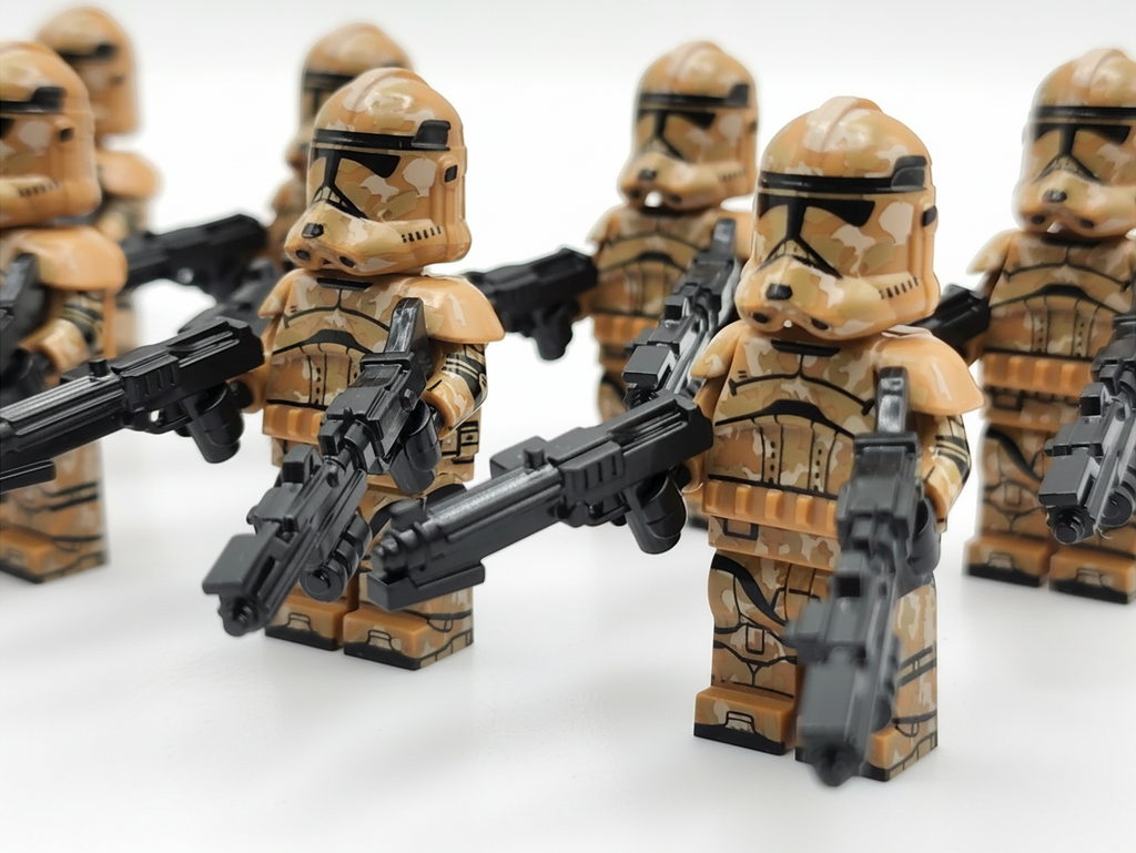 Star Wars Ki-Adi-Mundi Geonosis Custom Clones Troopers x11 Minifigures Set