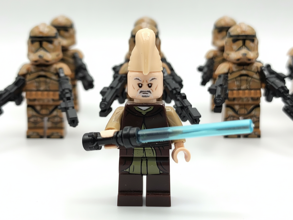 Star Wars Ki-Adi-Mundi Geonosis Custom Clones Troopers x11 Minifigures Set