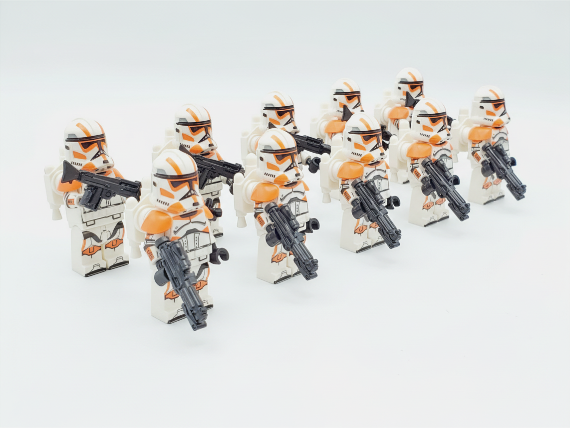 Star Wars 332nd Armored Clones x10 Minifigures Set