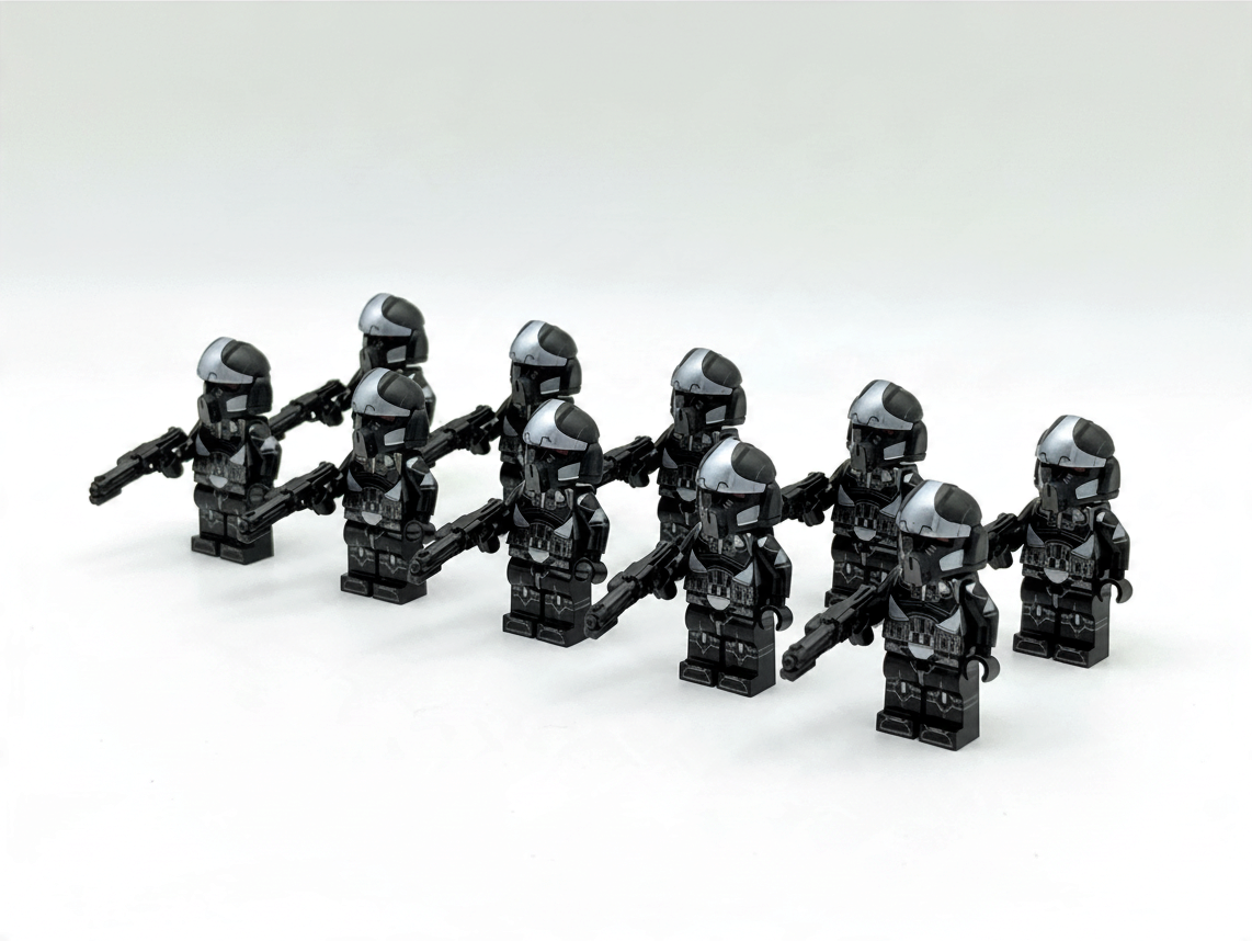 Star Wars Phase 2 Shadow Clone Pilot Troopers Minifigures Set