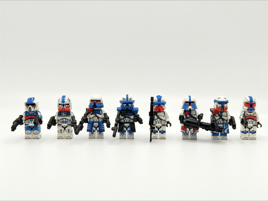 Star Wars Tigershark Clone Troopers Custom Minifigures