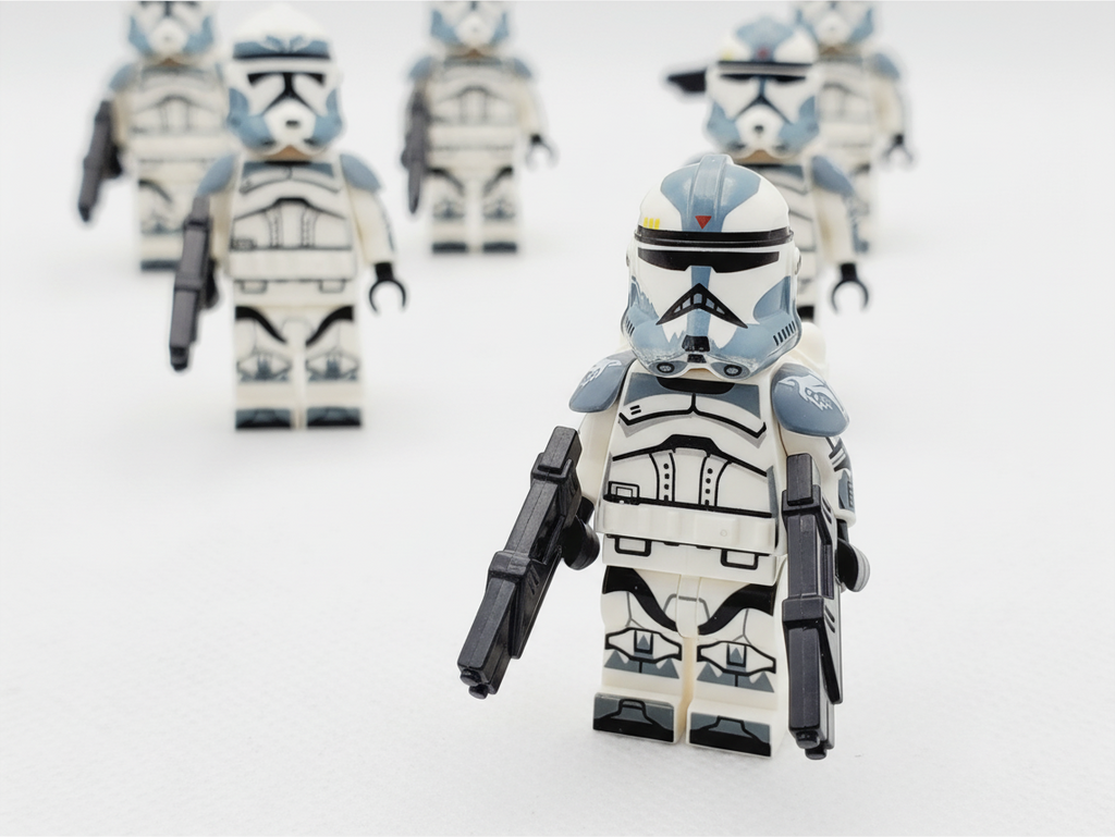Star Wars Commander Wolffe Wolfpack Clones Armored Minifigures