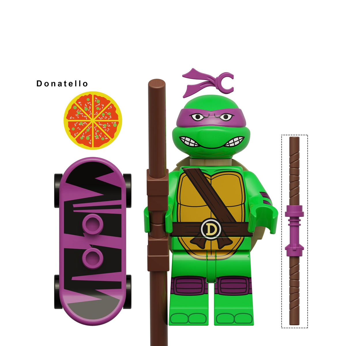 Teenage Mutant Ninja Turtles TMNT Custom Minifigures