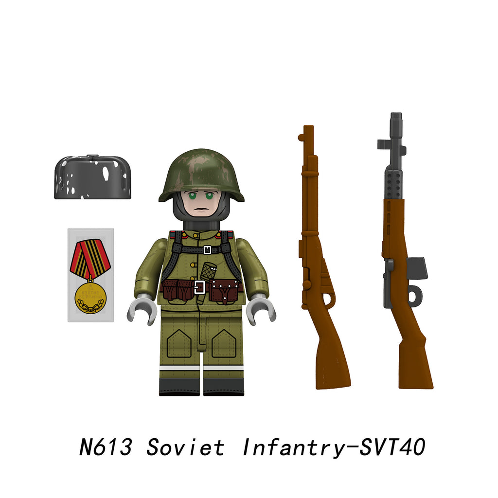 Historic Military Army Minifigures Single Sale 2