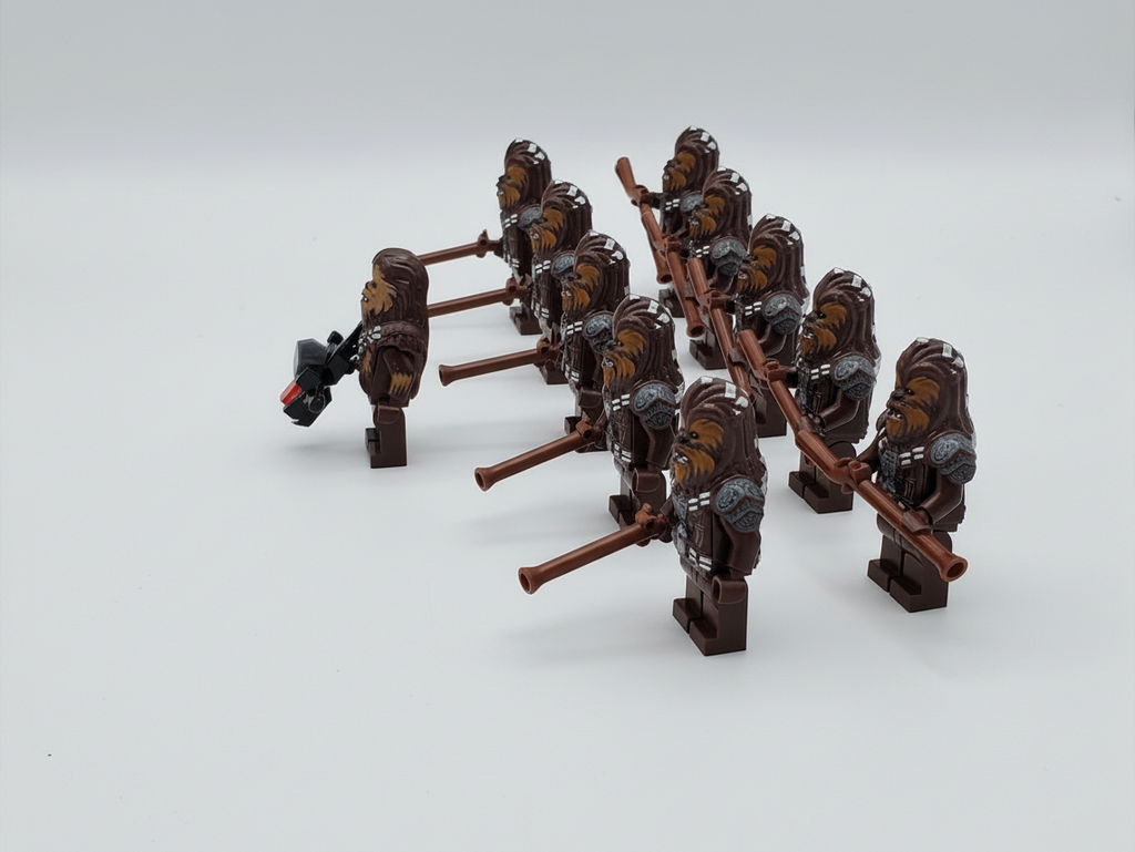 Star Wars Chewbacca & Friends Wookie Army 11 Minifigures Set