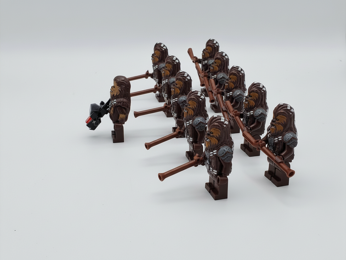Star Wars Chewbacca & Friends Wookie Army 11 Minifigures Set