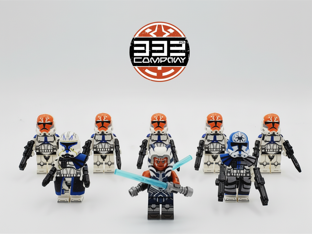 Star Wars 332nd Company Ahsoka Tano Rex Jesse 8 Minifigures Set