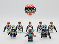 Star Wars 332nd Company Ahsoka Tano Rex Jesse 8 Minifigures Set