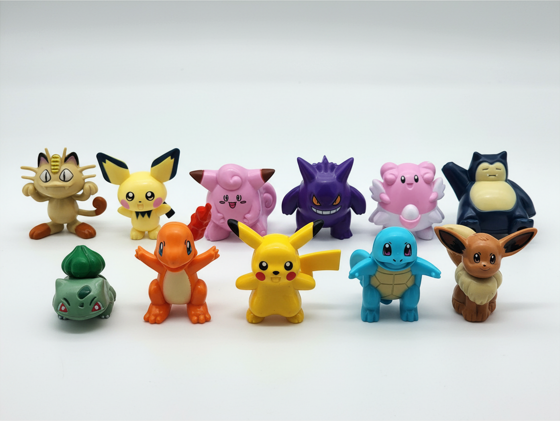 Pokemon Building Blocks Custom 11 Minifigures Set
