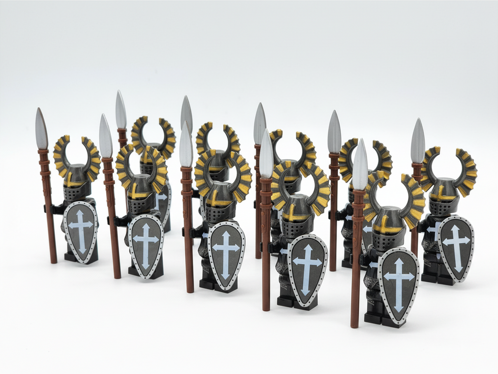 Knights Hospitallers Heavy Spears 10pcs Set XH