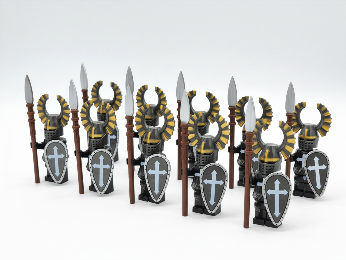 Knights Hospitallers Heavy Spears 10pcs Set XH