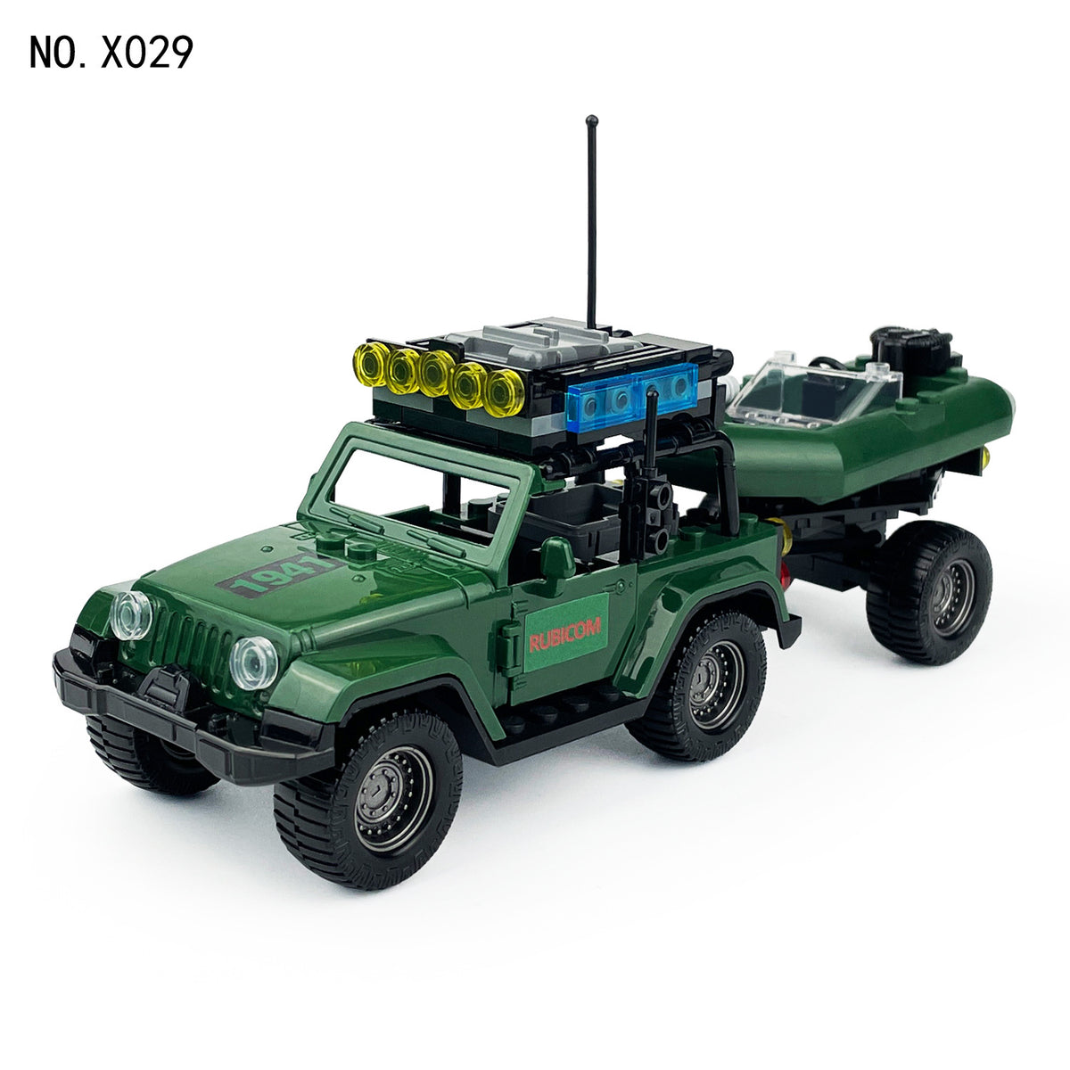 Army  Special Forces 12 Custom Minifigures + Jeep - L44