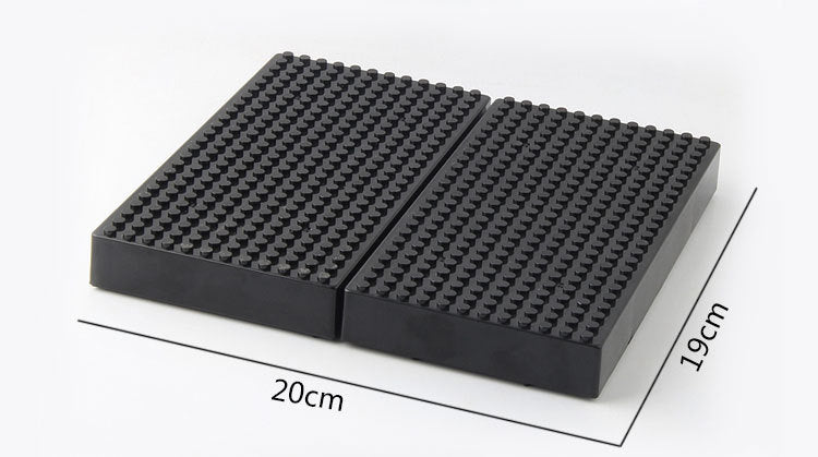 Minifigures Carry Case Foldout Display Black