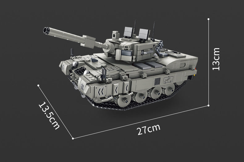German Leopard Tank Military Army Building Block Set RC 1122pcs