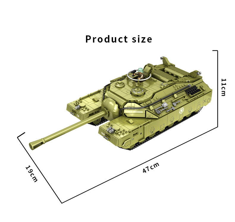 T28 Heavy Tank Military Army Building Block Set 2986pcs