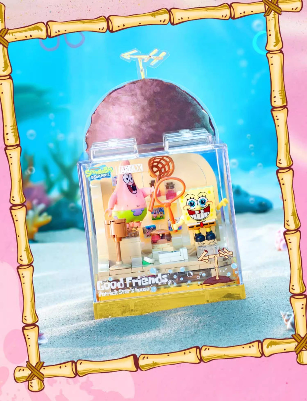 Spongebob Squarepant Building Block Diorama Sets