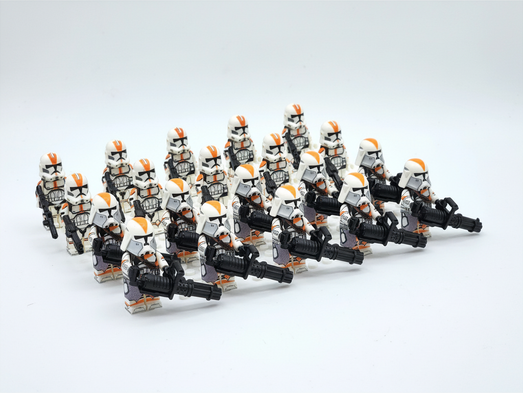 Star Wars 212th Obi Wan Commander Cody Heavy Clone Troopers Army Set 22pcs Minifigures Set