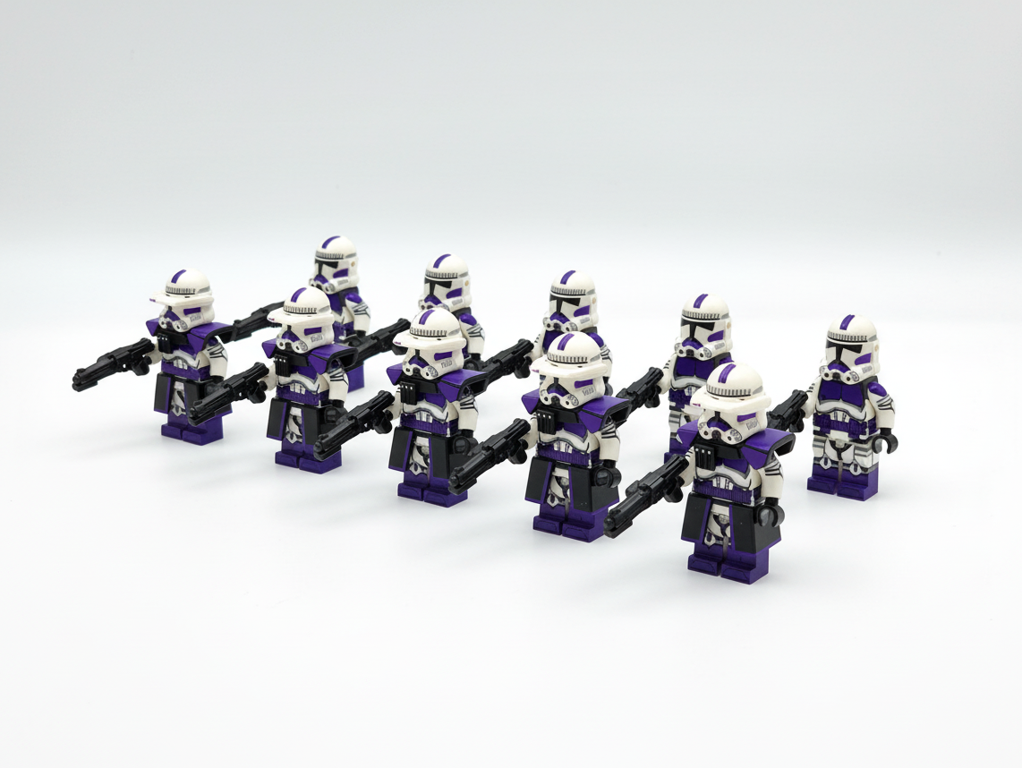 Star Wars 187th Phase 2 Clone Troopers Minifigures Set