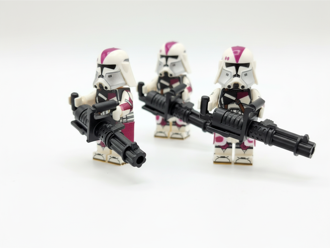 Star Wars 21st Nova Corps Galactic Marines Heavy Clone Troopers Custom Minifigures Set