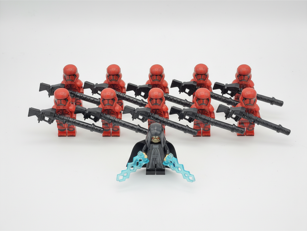 Star Wars Final Order Palpatine Sith Trooper Army 11 Minifigures Set